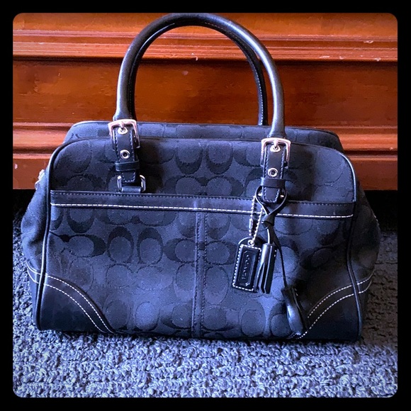 Coach Signature Satchel - Picture 1 of 5